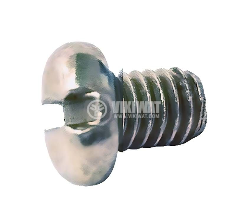 Screw, M3, 5x6 mm, pan head, straight screwdriver, full thread
 - Vikiwat Screw, M3, 5x6 mm, pan head, straight screwdriver, full thread