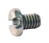 Screw, M3, 5x6 mm, pan head, straight screwdriver, full thread