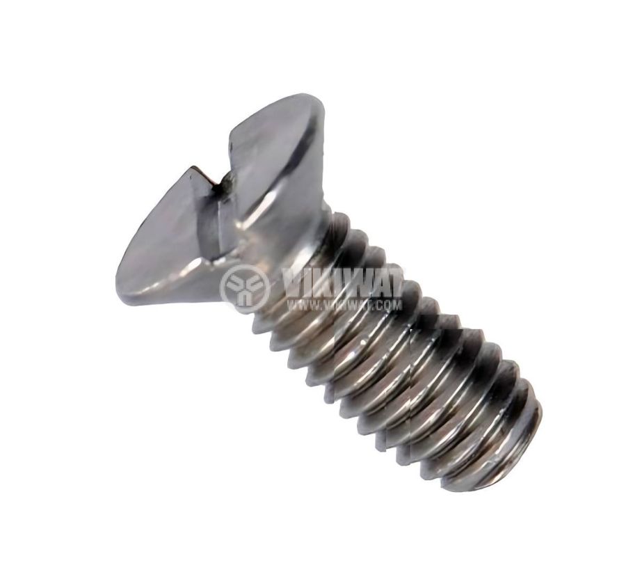 Screw Bolt, M5x18 mm, countersunk head, straight screwdriver
 - Vikiwat Screw Bolt, M5x18 mm, countersunk head, straight screwdriver