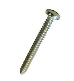 Screw, self-tapping, 4.8x45 mm, for metal, half round head, cross screwdriver
