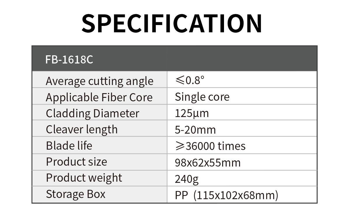Optical fiber cable cutting machine, 4in1, up to φ0.125mm, FB-1618C, PRO'S KIT