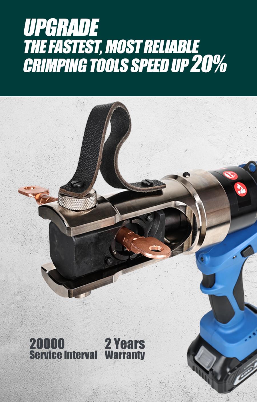 Акумулаторен уред за кримпване PT-630U, 110-240VAC, 16-630mm2