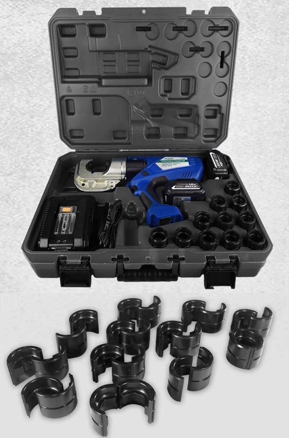 Акумулаторни клещи за кербоване,  PRO'S KIT