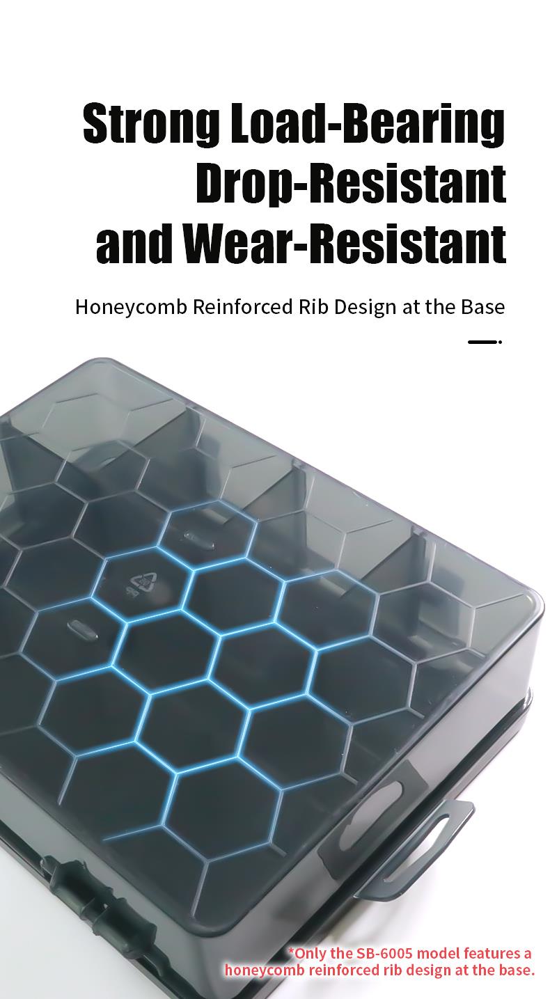 Harness organizer, 12 compartments, 225x180x60mm, SB-6005, PRO'S KIT