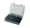 Органайзер за инструменти, крепежи, с 12 отделения, 225x180x60mm, пластмаса, SB-6005, PRO'S KIT