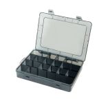 Органайзер за инструменти, крепежи, с 12 отделения, 225x180x60mm, пластмаса, SB-6005, PRO'S KIT