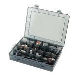 Органайзер за инструменти, крепежи, с 24 отделения, 225x180x40mm, пластмаса, SB-6011, PRO'S KIT