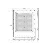 LED floodlight, 300W, 230VAC, 33000lm, 3в1, IP65, BT65-09882 - 4