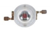 LED диод, 5.25 mm, SMD, червен, 700mА, 3W, 80lm