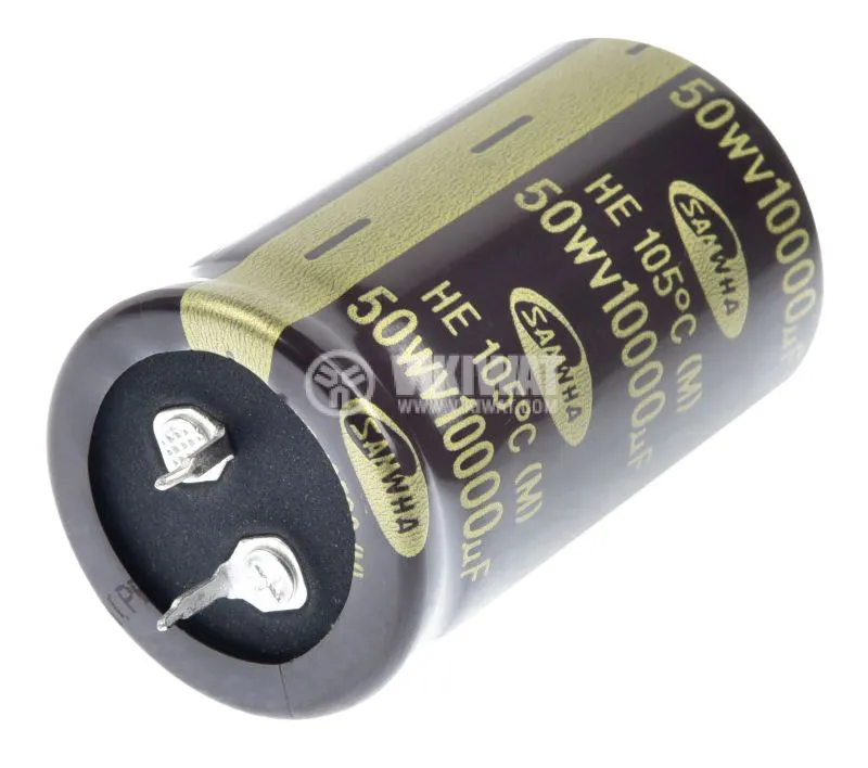 JAMICON Elko 10µF, 50V, Radial, RM 2mm