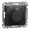 Електрически ключ Димер, 5-200W , антрацит, Sedna, SDD114502