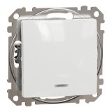 Electric switch 6-way, 10A, 250VAC, white, for recessed installation, Sedna, SDD111106N