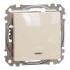 Electric switch box 6 deviator, 10A, beige, Sedna, SDD112106L