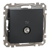 TV socket, for built-in use, anthracite color, Sedna, SDD114474