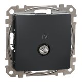 TV socket, for built-in use, anthracite color, Sedna, SDD114478