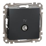 TV socket, for built-in use, anthracite color, Sedna, SDD114471