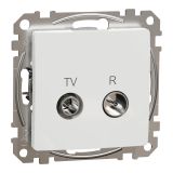 TV socket, for built-in use, white, Sedna, SDD111474R