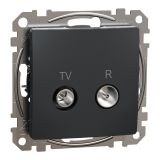 TV socket, for built-in use, anthracite color, Sedna, SDD114471R