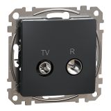 TV socket, for built-in use, anthracite color, Sedna, SDD114474R