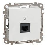 Computer socket, for built-in use, white, Sedna, SDD111461