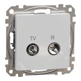 TV socket, for built-in use, aluminum color, Sedna, SDD113478R