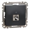 Computer socket, RJ45, anthracite, Sedna, SDD114461S