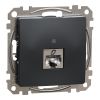 Computer socket, RJ45, anthracite, Sedna, SDD114466S