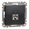 Computer socket, RJ45, anthracite, Sedna, SDD114451S