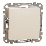 Decorative cover, beige color, from the Sedna series by Schneider Еlectric, SDD112904