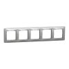 Five-panel decorative frame, aluminum, Sedna, Schneider, SDD313805