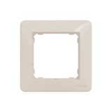 Единична декоративна рамка, в цвят бежов, от серия Sedna на Schneider Еlectric, SDD312801