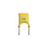 Capacitor, polyester, 4.7nF, 100V, THT