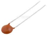 Ceramic capacitor, 180pF, 63V, ф9x2.5mm