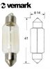 Automotive Filament Lamp 12VDC, 20W, C20W, SV8.5-8, 41mm
