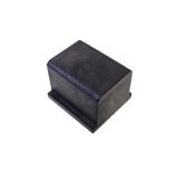 Isostat knob, 18x19.5x14mm, black color