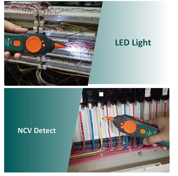 Network tester, RJ11/RJ45, MT-7028, PRO'S KIT