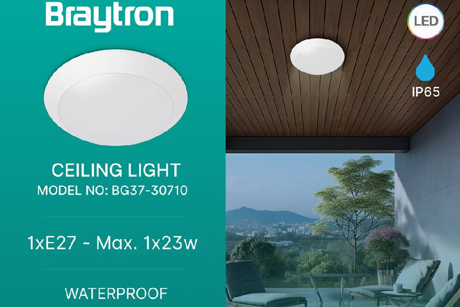 LED плафон със сензор BG37-30710