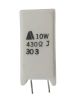 Резистор 430Ohm, 10W, ±0.05%, жичен, керамичен
