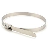 Cable tie, stainless steel, BMS1345, 130x4.5mm