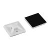 Основа за кабелна връзка C365-331, 3.6mm, лепяща 20х20mm, бяла - 1