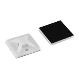 Самозалепваща се основа за кабелни превръзки C365-331, 20x20mm, Commel