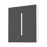 Капак за LED луна за стълби, IP20, черен, квадрат, BH07-00171