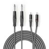Cable, COTH23320GY30 2x6.35mm/m - 2xRCA/m, 3m, gray - 1