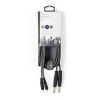 Cable, COTH23320GY30 2x6.35mm/m - 2xRCA/m, 3m, gray - 3