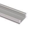 Aluminium profile for LED strip, narrow, outdoor mounting - 1
