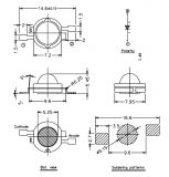 LED diode , 1W, cool white, 7000-8000K, 135-150lm - 2 - Vikiwat LED diode , 1W, cool white, 7000-8000K, 135-150lm - 2