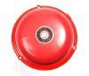Звънец, пожароизвестителен, 220 VAC, 4" (Ф100 mm), 98 dB, червен - 1