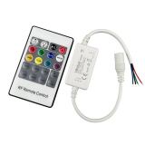 RGB LED strip controller, 12~24VDC, 6A, 72W, MNRGBRF6A