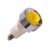 Индикаторна глим лампа XH020, 220VАC, жълта