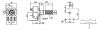Потенциометър ротационен WH160АК-4-18T с ключ линеен моно 500kOhm 0,0125W - 4